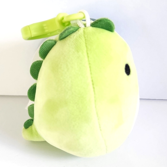🦖DANNY - the Green Dinosaur Clip Original Squishmallows by Kelly Toy Clip NWT - Picture 6 of 7